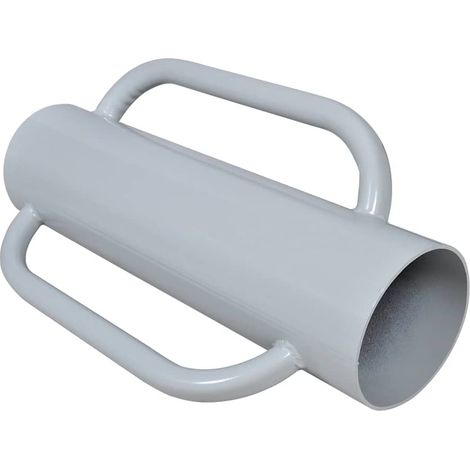 vidaXL Pilon à poteau de clôture avec poignées Acier (1/2)