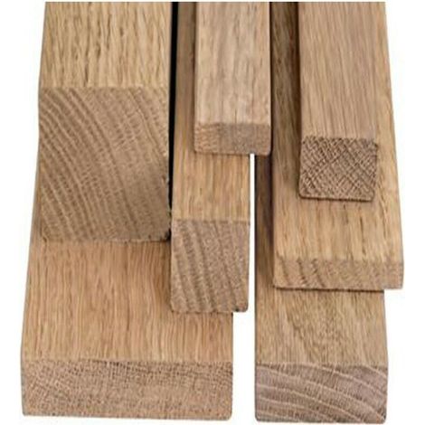 Listello legno massello di rovere grezzo mm 52 x varie misure x 1150 - 1450 dimensione disponibile: mm 52 x 40 x 1450
