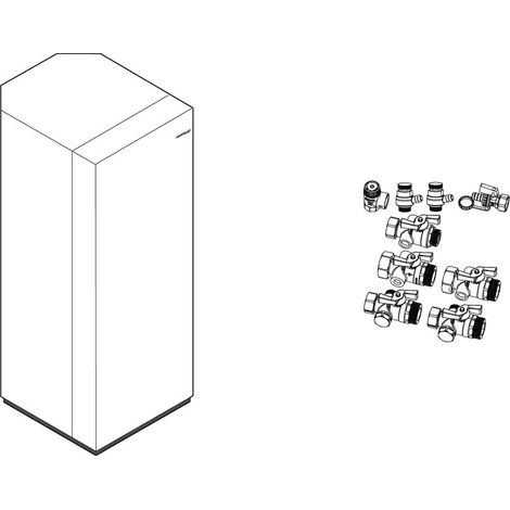 Paket Kombispeicher WKS 300/100 für WWP - 891009 von Weishaupt (1/2)