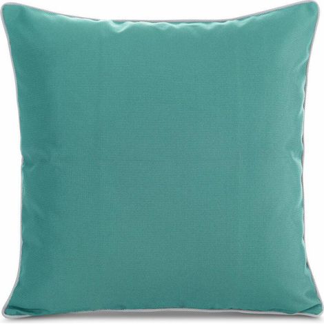 Funda de almohada GARDEN4 de 45x45 cm, color turquesa. (1/3)
