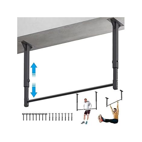Barre de traction de plafond Hauteur réglable prise en main (1/5)