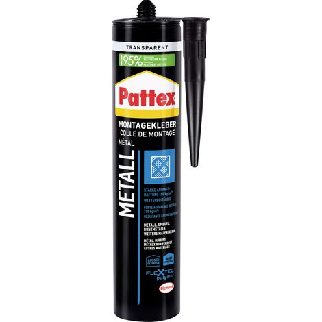Henkel - PATTEX Montagekleber Metall - transparent 310 g - PTRTR (1/3)