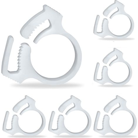 Lot de 6 Colliers de Serrage de Rechange pour Tuyau d'arrosage Compatible avec Les nettoyeurs Polaris 180 280 360 380 480 pour Serrage arrière Polaris B15 B-15 (1/3)