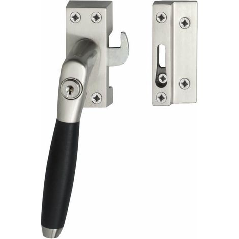 Fermeture de fenêtre Fixon Nickel gauche verrouillable mat - 0019.661652B