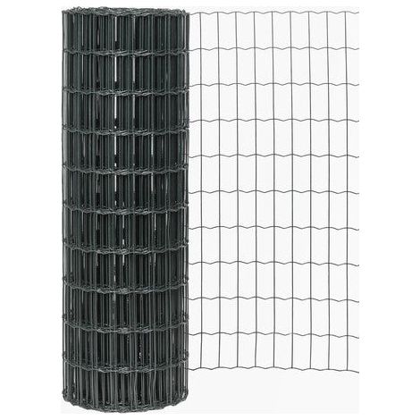 SANS MARQUE Grillage Gris Maille 100X50 H120 L25M