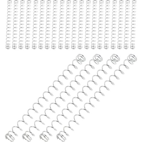 200 Stück 7 cm lange, silberfarbene Edelstahl-Stirnbänder, formbeständig und komfortabel, mit zylindrischer Feder für Haaraccessoires und Halloween-Kostüme (1/5)