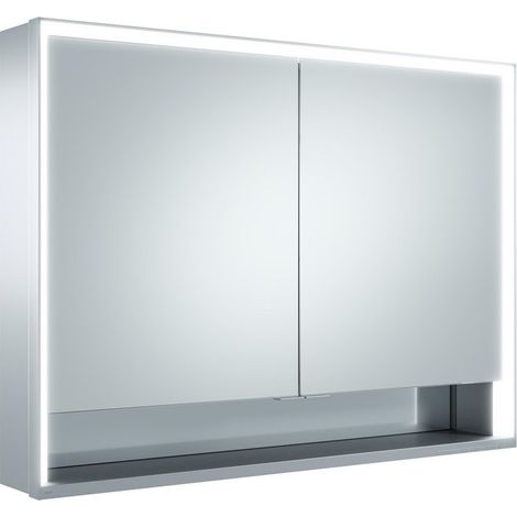 KEUCO Royal Lumos armoire de toilette murale 2 portes, porte