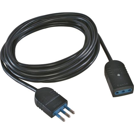 Rallonge électrique Polypool Prolunga noir 5 mètres 10 ampères