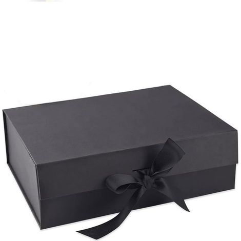 Ecleanfy - Boîte Cadeau avec Couvercle 2216.58.8 cm, Coffrets cadeaux pliables avec Couvercle Magnétique et Ruban pour Mariages, (1/5)