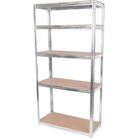 Regal Racks RAT40 MS, Metall, MDF, 5 Ablagen, 1800x900x400 mm, max. 175 kg/Ablage (1/3)