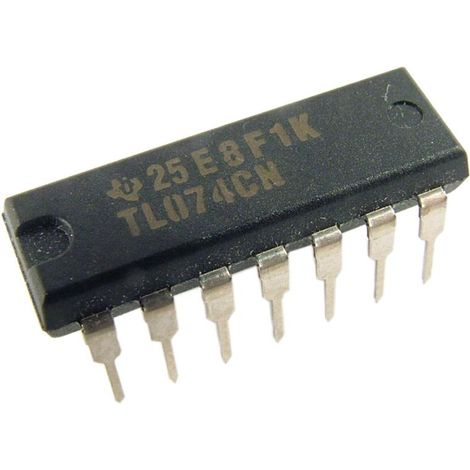 Circuito Integrado Jfet Operacional 3Mhz Capsula 14PIN  TL074CN