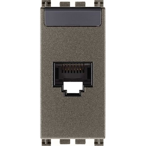 Presa RJ45 CAT6A  Vimar arkè metal 19339.16.M