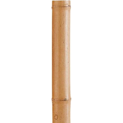 Tutor de bambu Decorativo 180 cm, 30/40mm, Tutores Redondos, Postes de Madera, Estaca para Jardin, separacion de ambientes