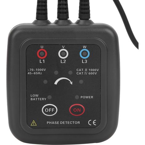 AC 70-1000V ETCR1000C Berührungsloser Phasenfolgedetektor Magnetfuß-Phasenzähler (1/5)