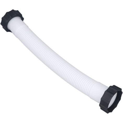 Tuyau de remplacement pour pompe de piscine de 3,8 cm de diamètre, tuyau de remplacement pour piscines hors-sol, blanc,de (1/5)