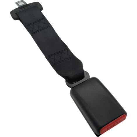 Accessoire de voiture, 36 cm / 14.2 pouces, boucle d'extension réglable, compatible avec 98% des marques de voitures (noir) (1/5)