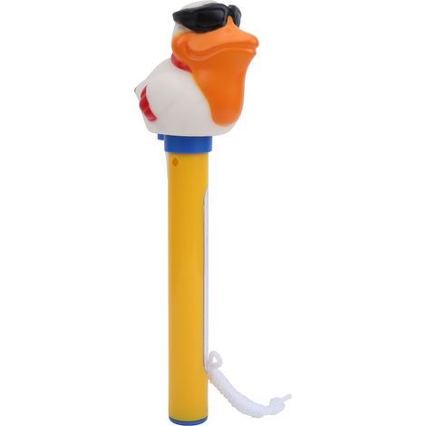 Floating thermometer with lanyard for measuring water temperature in swimming pools, spas, hot tubs and aquariums - AquaForge (1/5)