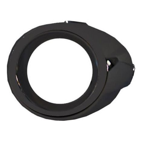 Moulure, contour de feu anti-brouillard avant gauche noir Ford Fiesta MK6 phase 1 2008-2012