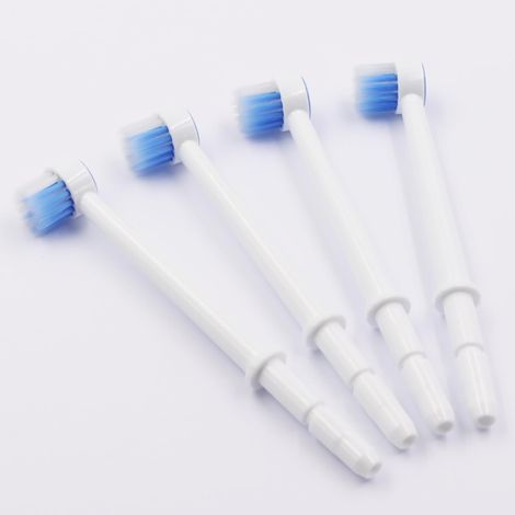 Embouts de rechange compatibles avec l'hydropulseur WP-667  4 pointes de tête de brosse  pour hydropulseur Aquarius WP-660 WP-100 WP-900 WP-580 (1/5)