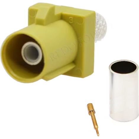 Connettore Fakra per cavo RG58 codice K, corto, dritto