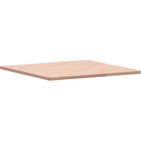 Dessus de table 90x90x2,5 carré bois massif de hêtre (1/5)