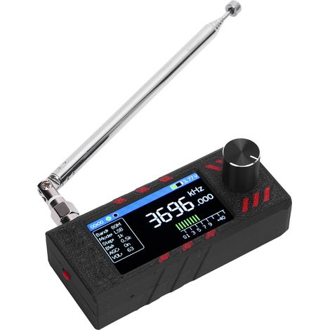 Récepteur radio compact tout bande avec écran couleur 1,9 pouce, prend en charge FM AM LSB et mode USB (1/5)