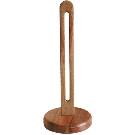 Toilettenpapierhalter aus verschleißfestem Holz für Arbeitsplatten, Badezimmer und Küche (1/5)