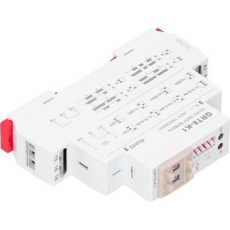 Relais Temporisateur Numérique GRT8‑K1 avec Modes à Retard, 230V AC 50/60Hz (1/5)