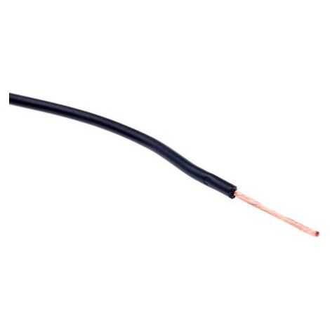 Câble Extraflex 0,35 mmq conducteur 42x0,10 mm 70° Noir
