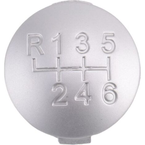 Copri pomello del cambio a 6 marce opaco compatibile con Alfa Romeo 159 Brera Spider 2005-2011 (1/4)