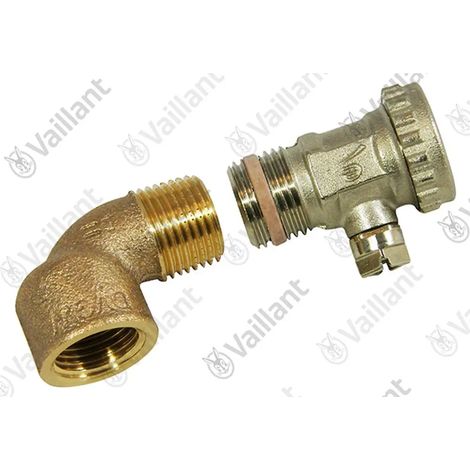 VAILLANT Rubinetto di scarico VSC 126+196/2-C 140/150 u.w. Vaillant-Nr. , 193504