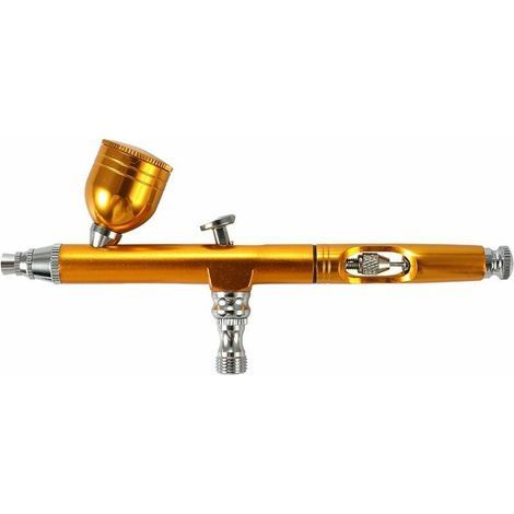 Rare gem airbrush pump, air spray paint gun, airbrush for wall painting, painted furniture, cake repair, gold tool (1/4)