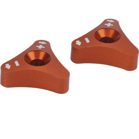 Amortisseur avant réglable téton fourche remplacement orange pour KTM 250EXC 250EXCF 250SX 250SXF 250XC (1/5)