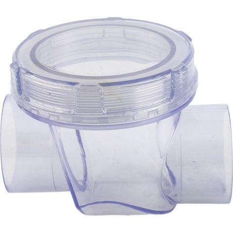 Clapet Anti-Retour PVC Inline Pour Evier Toilette Prevention Refoulement Inversion Ecoulement Une Voie (1/5)