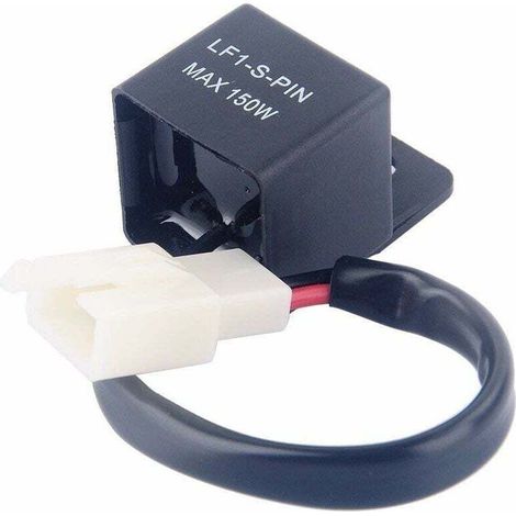 Relè lampeggiatore a LED a 2 pin da 12 V per auto e moto - Crezuo