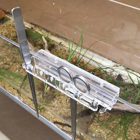 Porte-outils Fish for Tank, organisateur suspendu en acrylique transparent pour ciseaux Ton-S- (1/4)