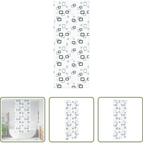 Intimité salle de bain -  Store enrouleur de douche 90x240 cm largeur du tissu 86 cm (1/5)