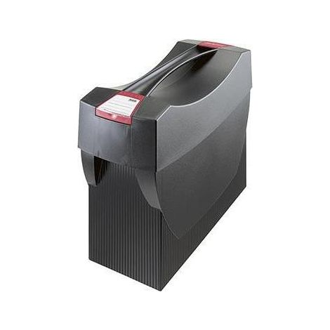 Hängemappenbox SWING-PLUS DIN A4 20 Hängemappen Polystyrol schwarz (1/4)