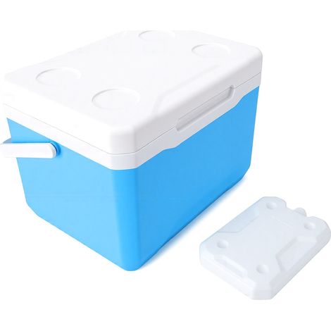 Glacière isotherme portable 13L pour la plage, le camping, les pique-niques, la pêche et les barbecues. (1/5)