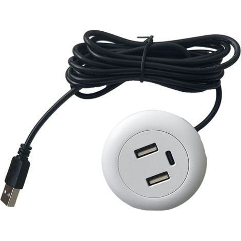 Integriertes USB-Typ-C-Tischladegerät, Möbelstecker (1/5)