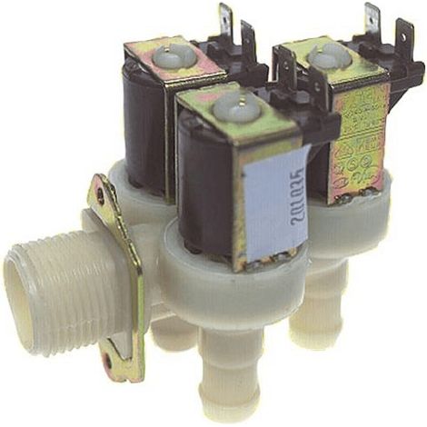 Miele – Électrovanne 3 voies adaptable pour lave-linge – Diamètre de sortie 15 mm – Installation facile – 1987730