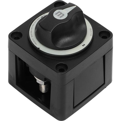 Sélecteur de batterie 300A robuste, interrupteur à coupure marine 3 positions pour bateau, camping-car et van. (1/5)