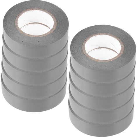 Ruban isolant en PVC, 10 rouleaux, ignifugé, haute température, pour (1/5)