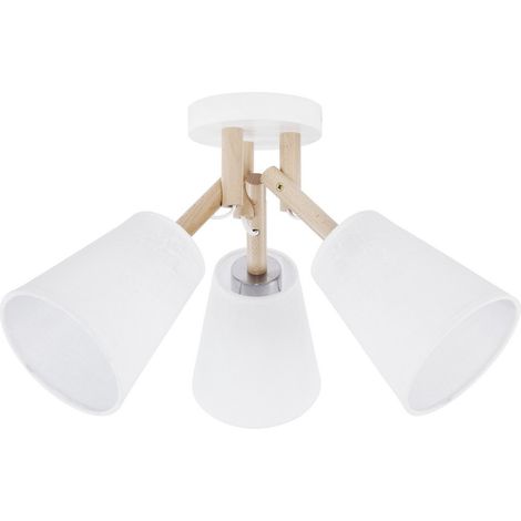 Candellux VAIO plafón de madera clara 46 cm regulable (1/4)