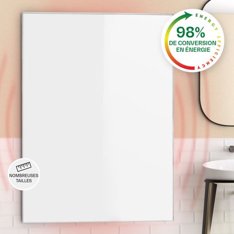 Klarstein – Radiateur infrarouge mural 960W – Panneau chauffant extra plat pour salle de bain – Protection IP54 – Économie d'énergie (1/10)