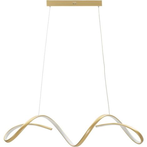Suspension LED Design "Uter" 120cm Or (1/5)