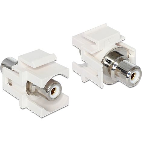 Delock keystone module rca female  rca female white