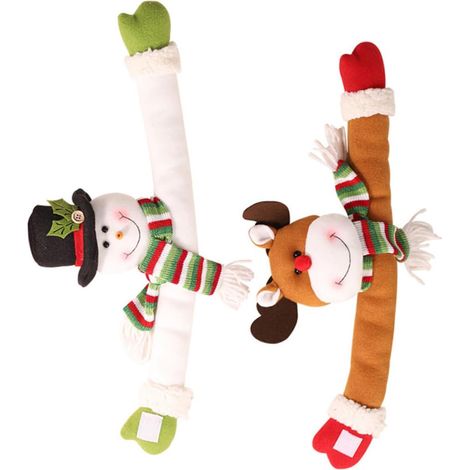3 Ensembles Boucles Noël Forme De Élan Accessoires pour Décoration De Noël 2 Pièces 3 (1/5)