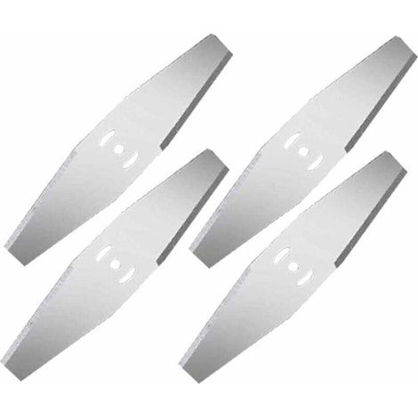 Enowelir Têtes de Lame de Remplacement pour Tondeuse et Débroussailleuse Lot de 4 Lames de Coupe (1/5)