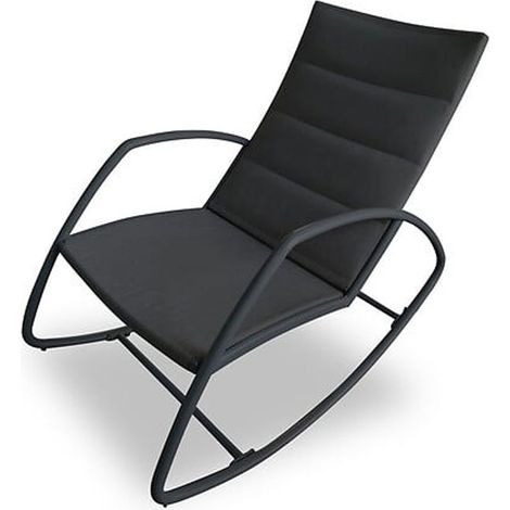 Fauteuil à bascule Swing RC001-BLACK